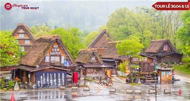 Tour Nhật Bản Đón Lễ 30/04 Ở Làng Cổ Tích Shirakawago